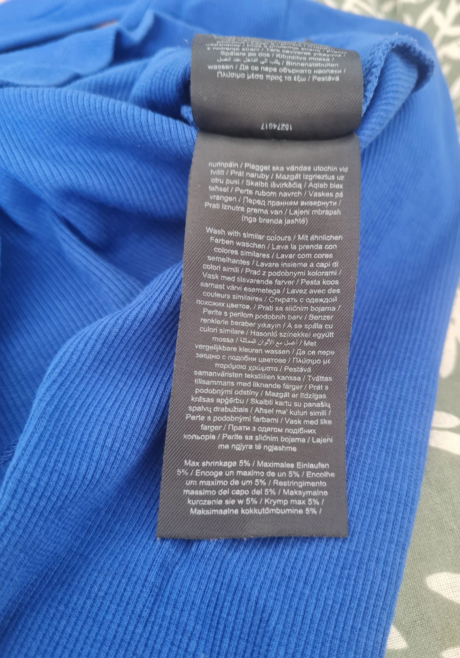 Korte elektrische blauwe top 🌺 Pigalle maat XS – photo 6